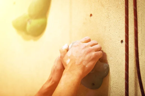 Dağcılar elinde yakın çekim.