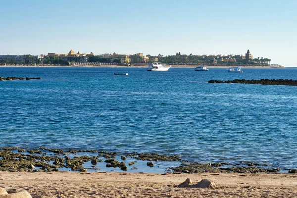 Belle vue sur le rivage de la mer Rouge. Egypte, Afrique. U — Photo