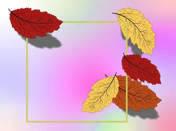 九月的秋天 秋天的叶子病媒。 美丽的秋天树叶背景,伟大的设计为任何目的. 季节性背景 — 图库矢量图片