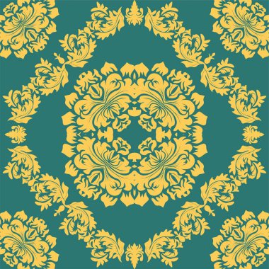 Dekoratif element geleneksel İtalyan şablonu. Vektör 10.