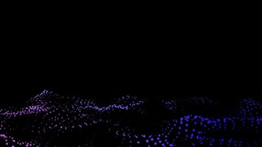 hareket noktaları ile soyut hareketli arka plan.