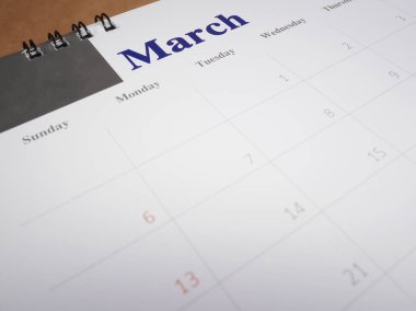 Takvim Mart'ta sayfa 2