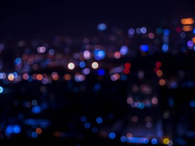 Gece ışık bokeh, bulanıklık arka plan 2