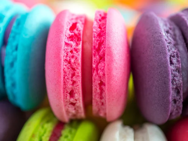 Macarons coloridos franceses 6 — Fotografia de Stock