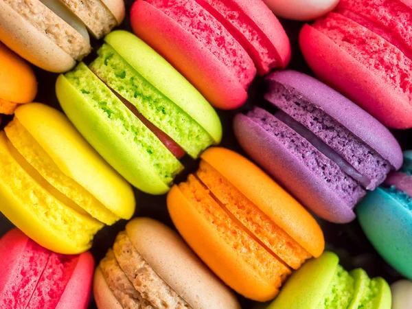 Macarons coloridos franceses 3 — Fotografia de Stock