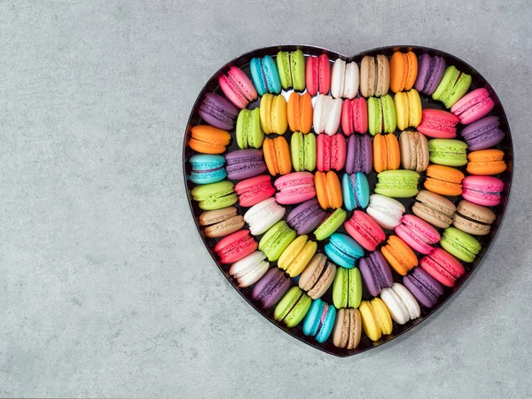 Fransız renkli macarons 14
