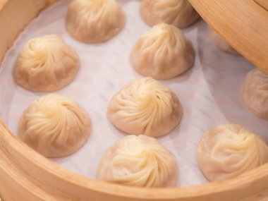 Portre, Xiao uzun Bao, akış domuz eti köfte Tayvan gıda 12