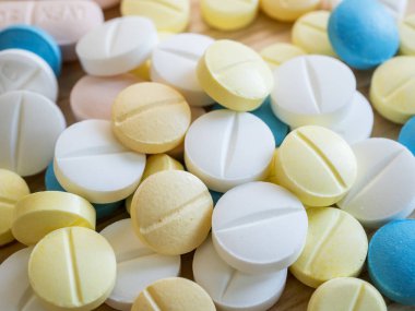 Closeup grubu bir ilaç ilaç 2