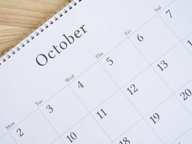 Beyaz takvim Ekim'de sayfa 2