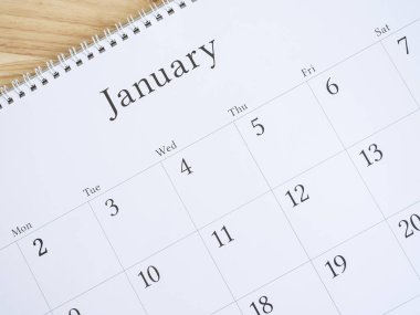 Beyaz takvim Ocak'ta sayfa 2