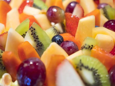 Şekerli tatlı, meyve kek 1 mix