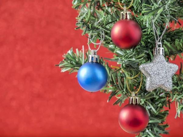 Décoration arbre de Noël fond 8 — Photo