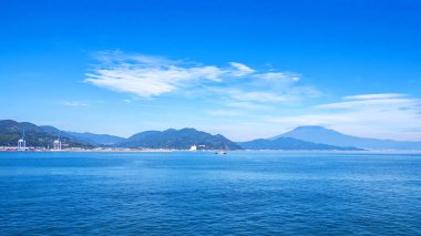 Suruga Koyu 1 'deki Fuji Dağı.