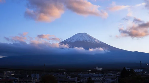 Nahaufnahme des Fuji-Berges und Wolke 2 — Stockfoto