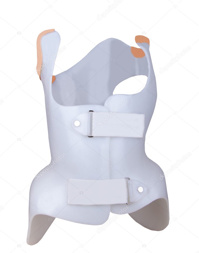 Corset for treatment of scoliosis