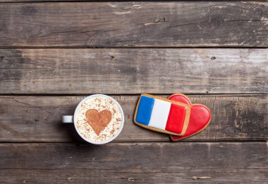 şekilli kurabiye ve kahve