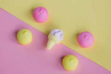 lezzetli renkli şekerleme 