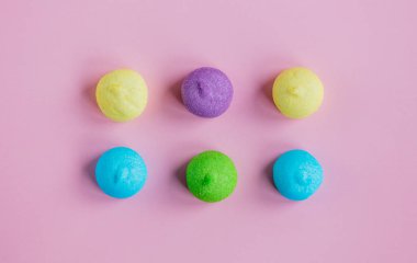 fotoğraf üzerinde harika pembe backg lezzetli renkli lokum gibiydi