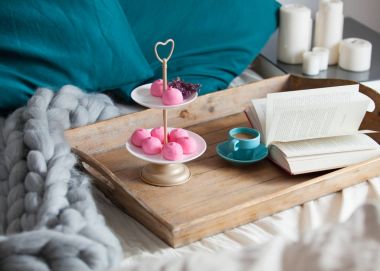 Marshmallow, kahve ve kitap