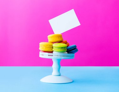 Stand lezzetli macaroons