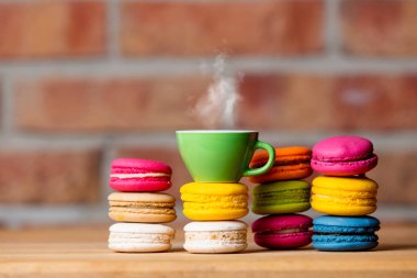 lezzetli renkli macarons