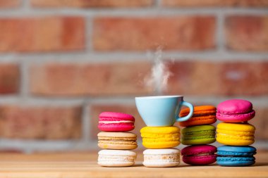 lezzetli renkli macarons