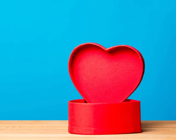 Red heart boxes — Stock Photo, Image