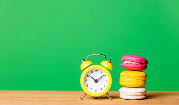 Deliciosos macarons coloridos — Fotografia de Stock