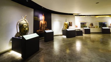 Bangkok, Tayland - 18 Aralık: Altın Buddha, Phra Buda Maha