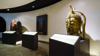 Bangkok, Tayland - 18 Aralık: Altın Buddha, Phra Buda Maha