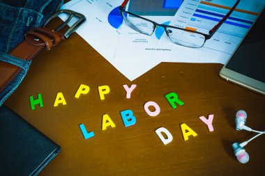 Mutlu İşçi Bayramı arka plan kavramı