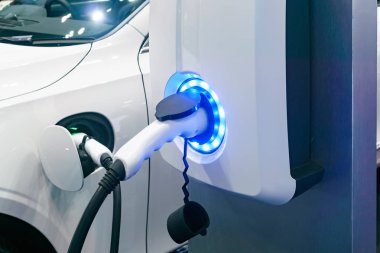 Elektrik akü şarj cihazı ile yük göstergesi li için yuva