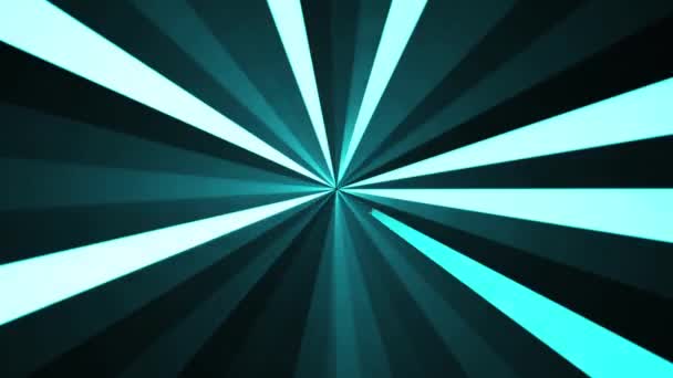 Fondo Rayos Luz Neón Creativo Abstracto Hiper Salto Velocidad Luz — Vídeo de stock