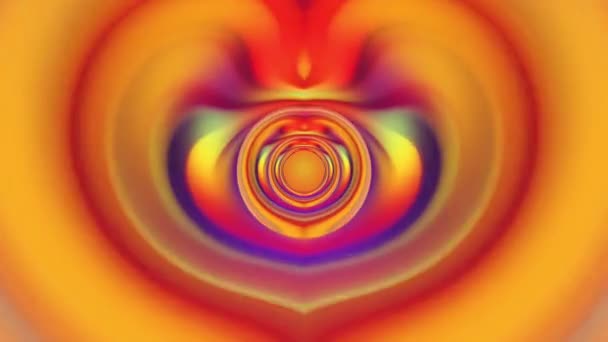 Résumé boucle transparente dégradé rose foncé mouvement fond flou. Les couleurs se déplacent en position radiale tourbillonnante, produisant des transitions de couleurs lisses. Animation abstraite 3D élégante couleur ondulée . 