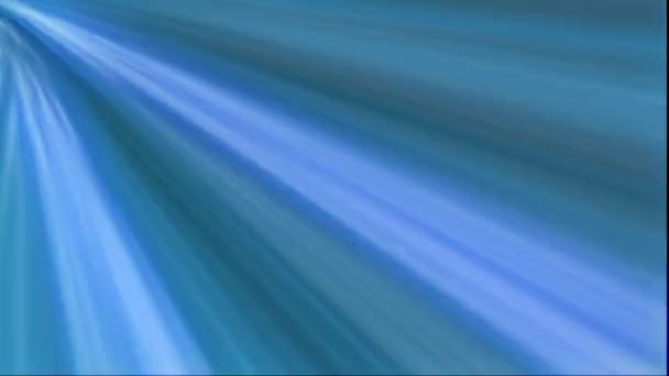 Цикл Високошвидкісного Руху Неонового Сяючого Блакитного Світла Синій Футуристичний Потік — стокове відео
