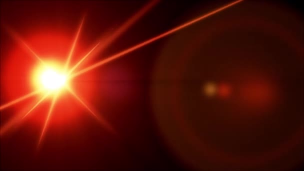 Optical Lens Flare Effect Resolution Abstract Cgi Motion Graphics Animated — 비디오