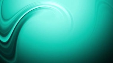 Abstract seamless loop light blue green color twisted gradient moving. 3d render stripes rippling. Futuristic geometric patterns fluid trendy motion background design smooth color transition texture