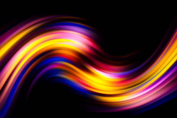 Abstract Weergave Kleurrijke Regenboog Levendige Lichte Kleur Werveleffect Illustratie Textuur — Stockfoto