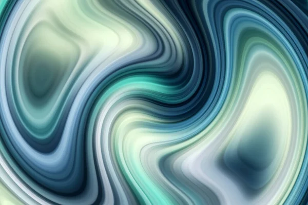 Abstract Rendering Light Blue Gree Swirl Effect Illustration Texture Wallpaper — Stock Photo, Image