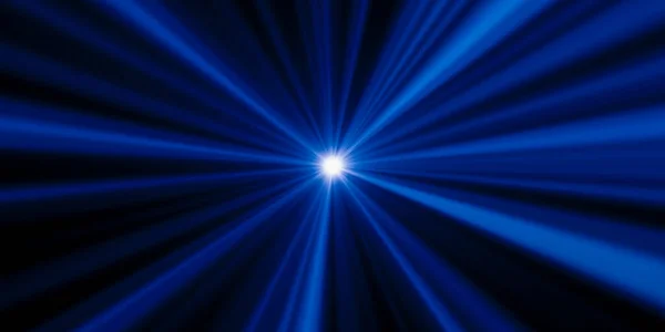 Abstract bluelight beams and rays Lights explosion background. Blue glow star burst flare explosion light effect.