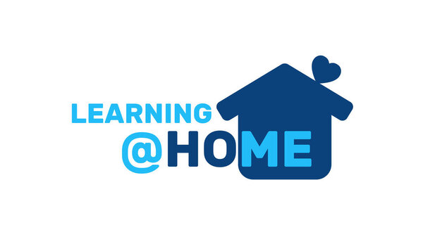 Домашние текстовые иллюстрации. Сообщение для времени карантина в Коронавирусе Ковид-19, вспышка пандемии. Домашнее обучение в школе во время пандемии вируса. Символ онлайн-образования
.