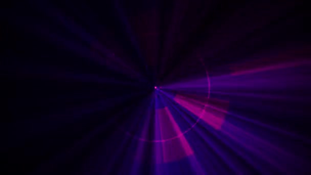 Abstract Futuristic Scanning Hud Fast Flickering Rays Center Abstract Background — Stock Video