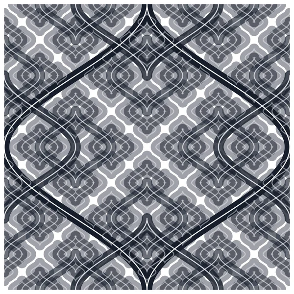 Modèle géométrique abstrait sans couture. Fond décoratif vectoriel . — Image vectorielle
