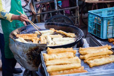 Adam aşçılar youtiao semt pazarı