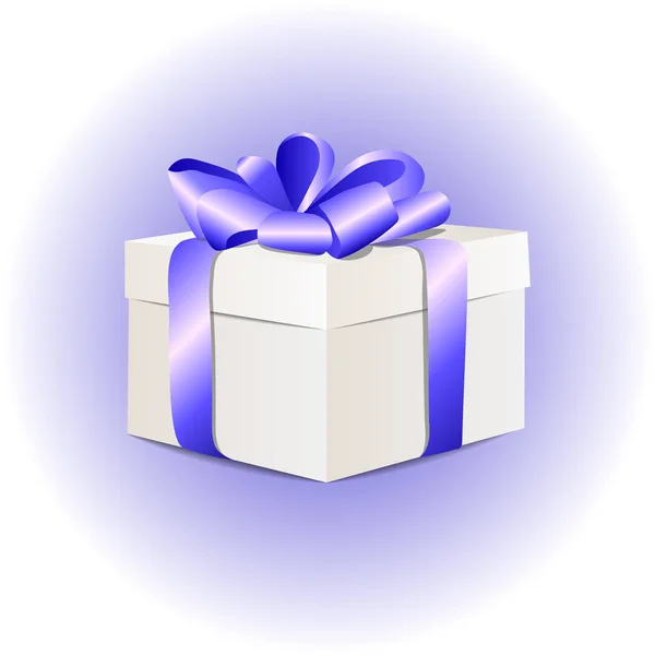 Concept boîte cadeau avec coloré — Image vectorielle