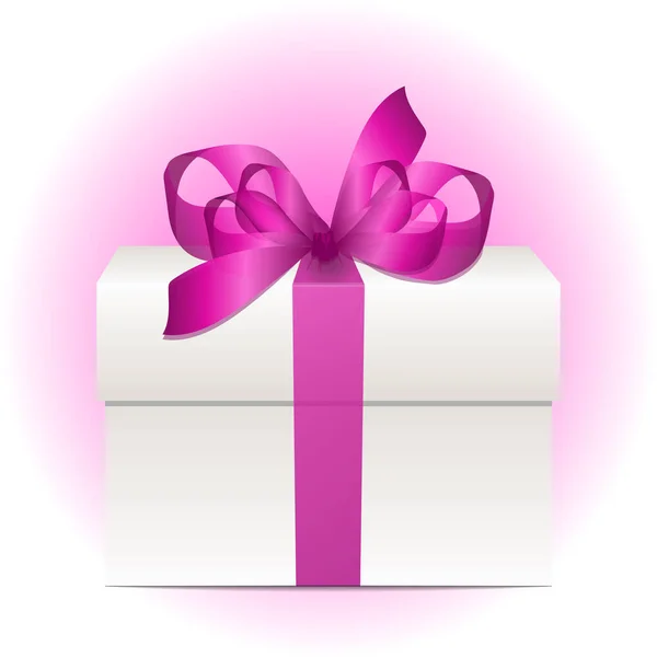 Concepto de caja de regalo con colorido — Vector de stock