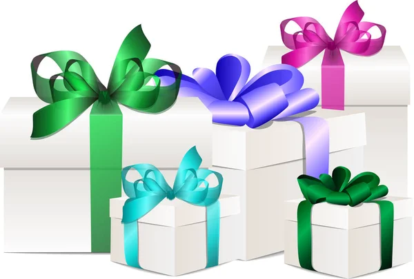 Concepto de caja de regalo — Vector de stock