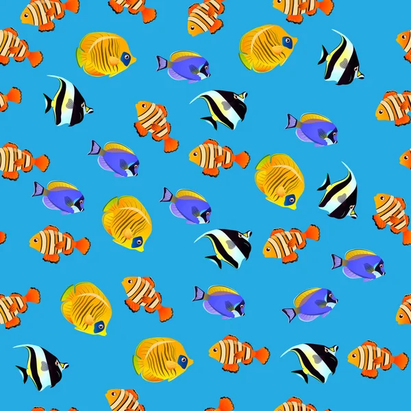 Illustration des maurischen Götzenfisches — Stockvektor