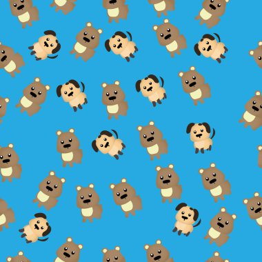 Şirin bir köpeğin çizimi