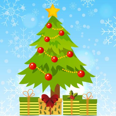 Madalyalı Noel ağacı